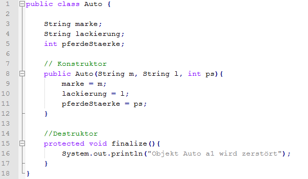 Konstruktor&Destruktor Klasse